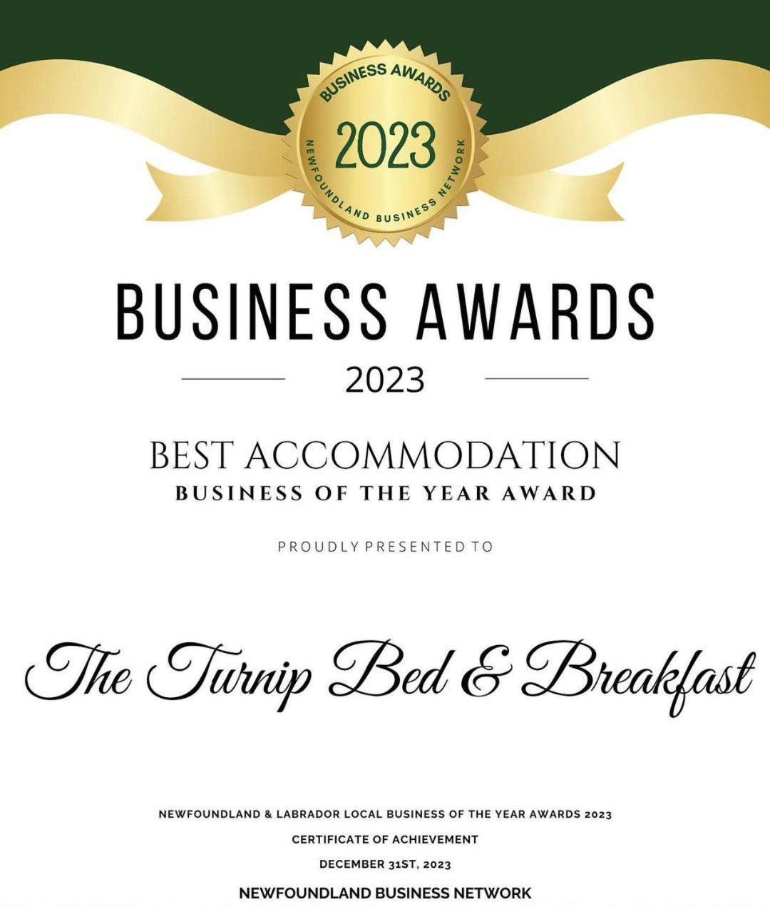 The Turnip Bed And Breakfast Parson's Pond Екстериор снимка